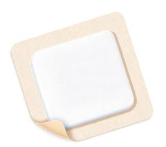 Hartmann PermaFoam Classic Border - hydrophiler Polymer-Schaumstoffverband - mit Kleberand Produktbild Web Groß Detailbild 2 L