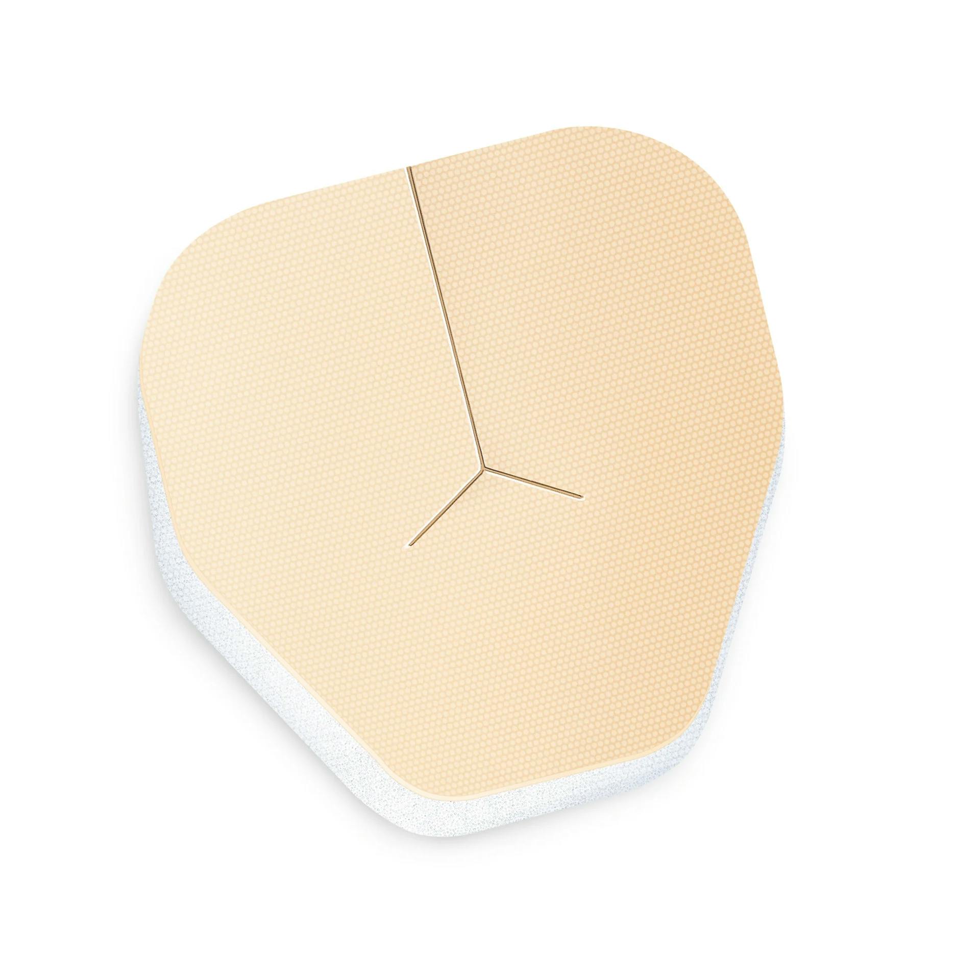 Hartmann PermaFoam Classic Tracheostomy - hydrophile Polymer-Schaumstoffverband Produktbild Web Groß Detailbild 1 L