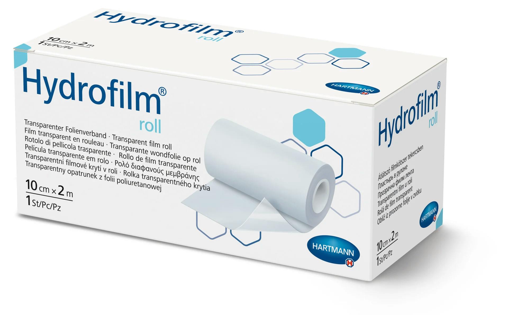 Hydrofilm roll - Wasserdichter und Transparenter Folienverband, Atmungsaktiv Hypoallergen Produktbild