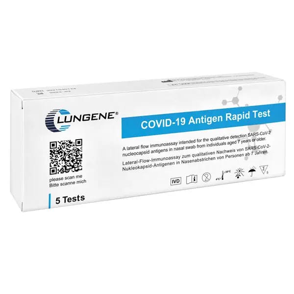 Clungene COVID-19 Antigen Schnelltest - Laientest Produktbild Web Groß Detailbild 1 L