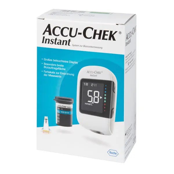 Accu-Chek Instant Set - Blutzuckermessgerät mg/dl oder mmol/l Produktbild