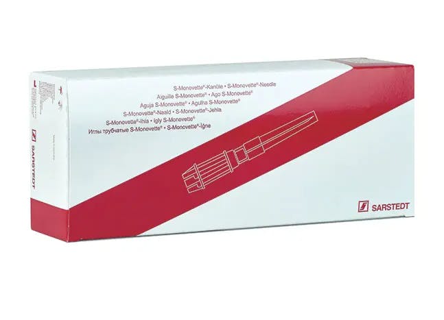 Sarstedt Kanülen für S-Monovette - Für die Blutentnahme, steril in gelb oder grün Produktbild