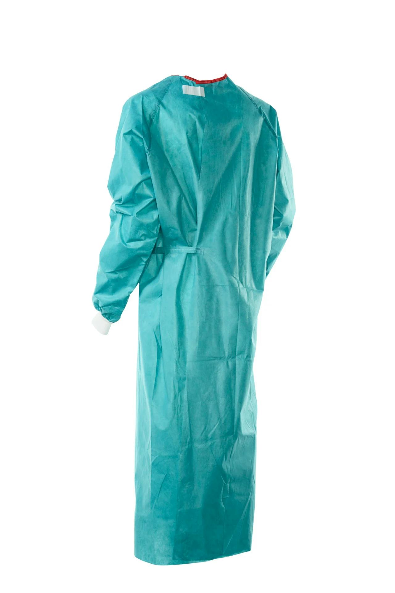 Einmal-OP-Mantel Foliodress Gown Comfort Reinforced, (verstärkt) - Gr. XL, Länge 147 cm Produktbild Web Groß Detailbild 1 L