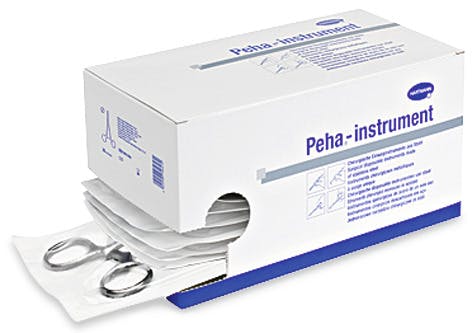 Irisschere, gerade - spitz/spitz, 11,5 cm, Peha-Einmalinstrument Produktbild Web Groß Detailbild 1 L