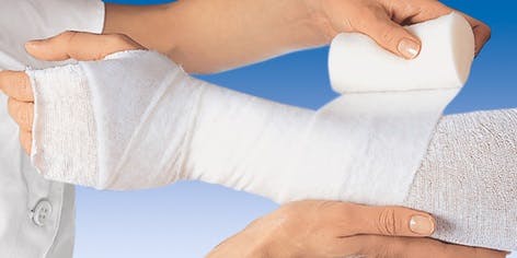 Rolta Soft - Synthetik-Wattebinde aus nicht saugenden Polyesterfasern Produktbild Web Groß Detailbild 2 L