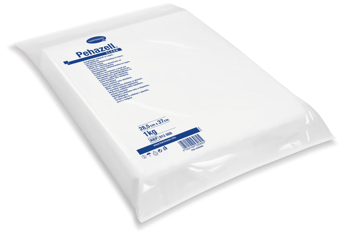 Hartmann Pehazell Clean - Hochgebleiche Zellstofflagen Produktbild Web Groß Detailbild 2 L