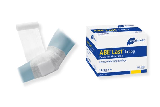 ABE LAST krepp - Hochelastische Fixierbinde, 20 Stück Produktbild Web Groß Detailbild 2 L
