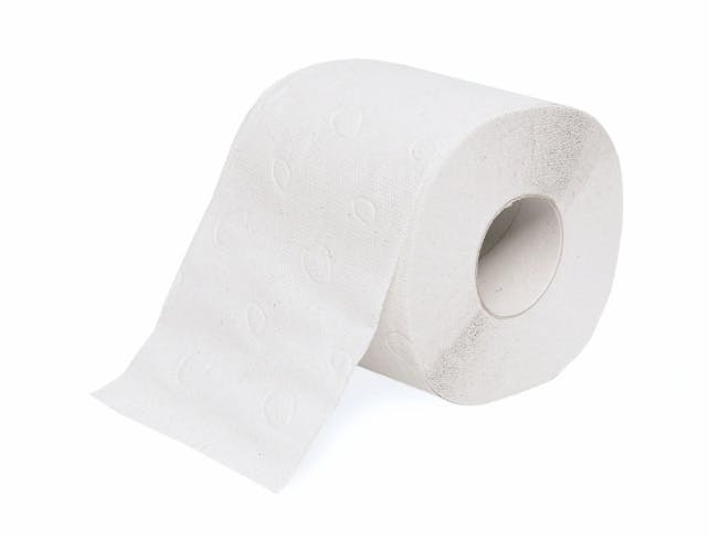 Toilettenpapier - 2-lagig, 250 Blatt, 8 Rollen, hochweiß, Zellstoff Produktbild Web Groß Detailbild 1 L