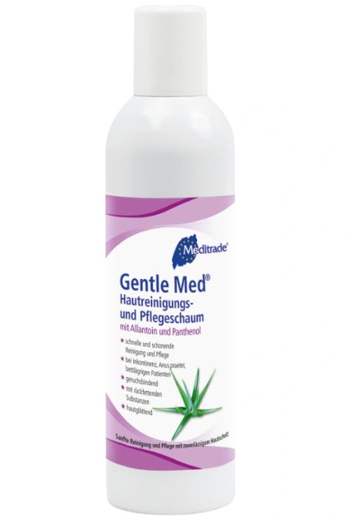 Gentle Med Hautreinigungs- und Pflegeschaum - Rückfettend, Geruchsbindend, Ohne Duftstoffe Produktbild