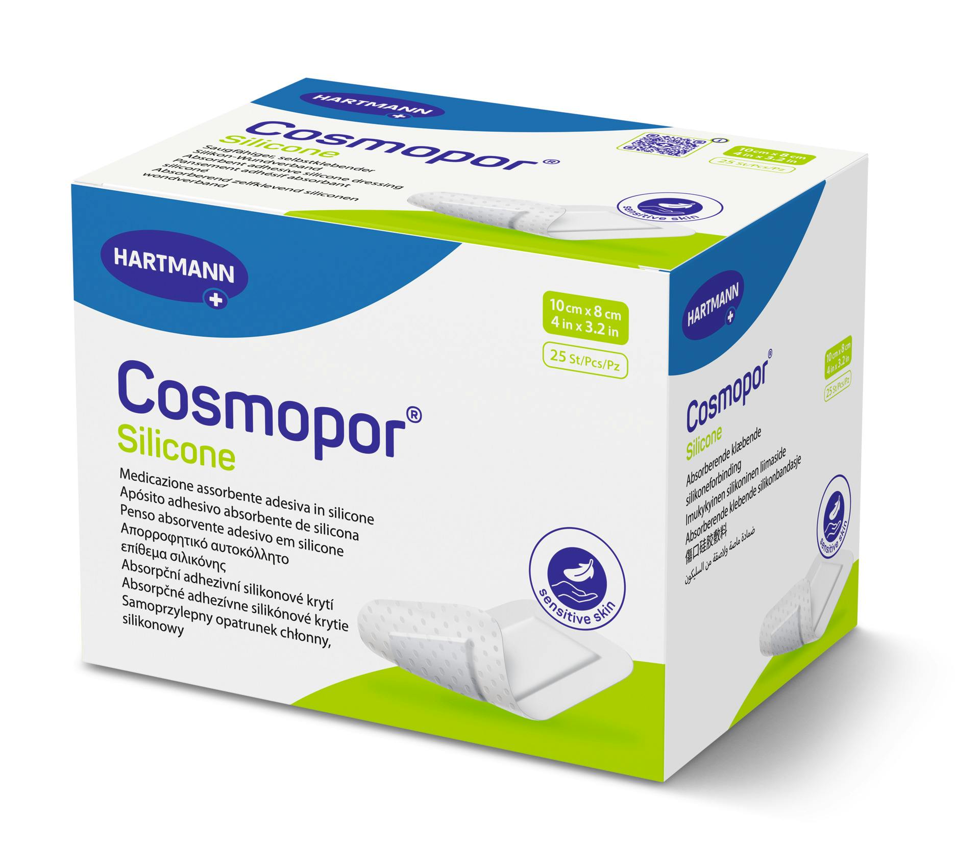 Hartmann Cosmopor Silicone - Steriler Wundschnellverband mit Silikon-Haftschicht Produktbild