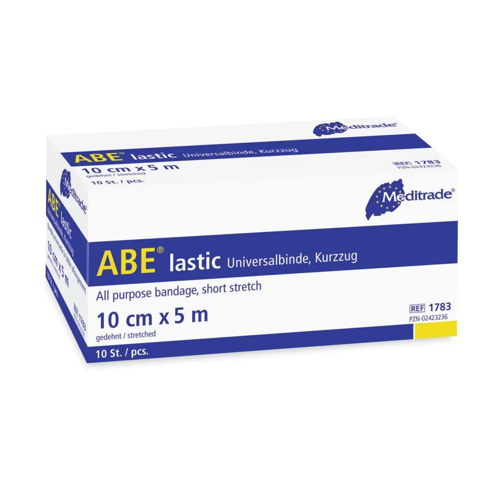 ABE Lastic unsteril - dauerelastische Universalbinde mit kurzem Zug Produktbild Web Groß Detailbild 1 L