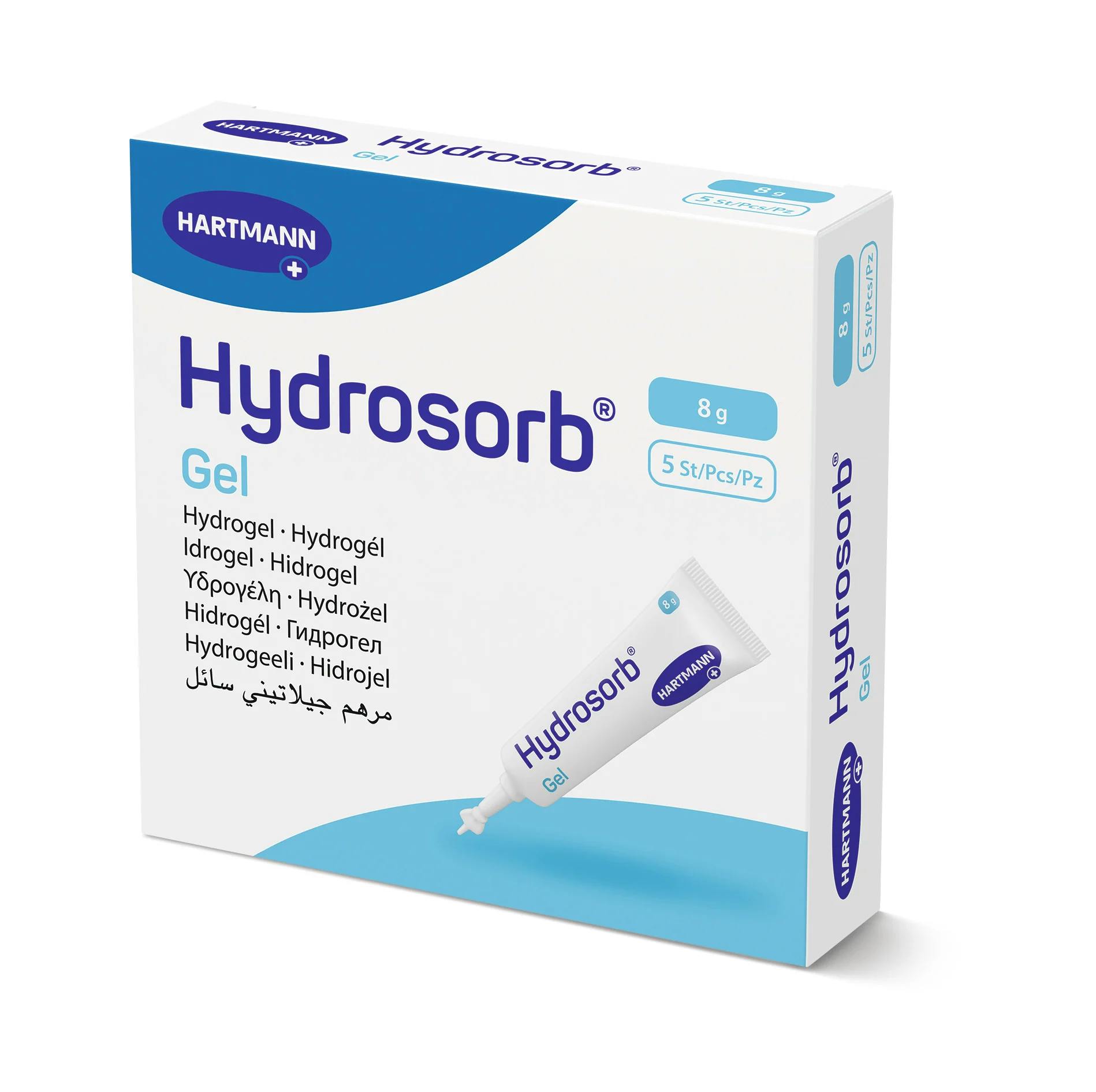 Hydrosorb Gel - Amorphes Hydrogel in Tuben zur feuchten Wundbehandlung Produktbild Web Groß Detailbild 1 L