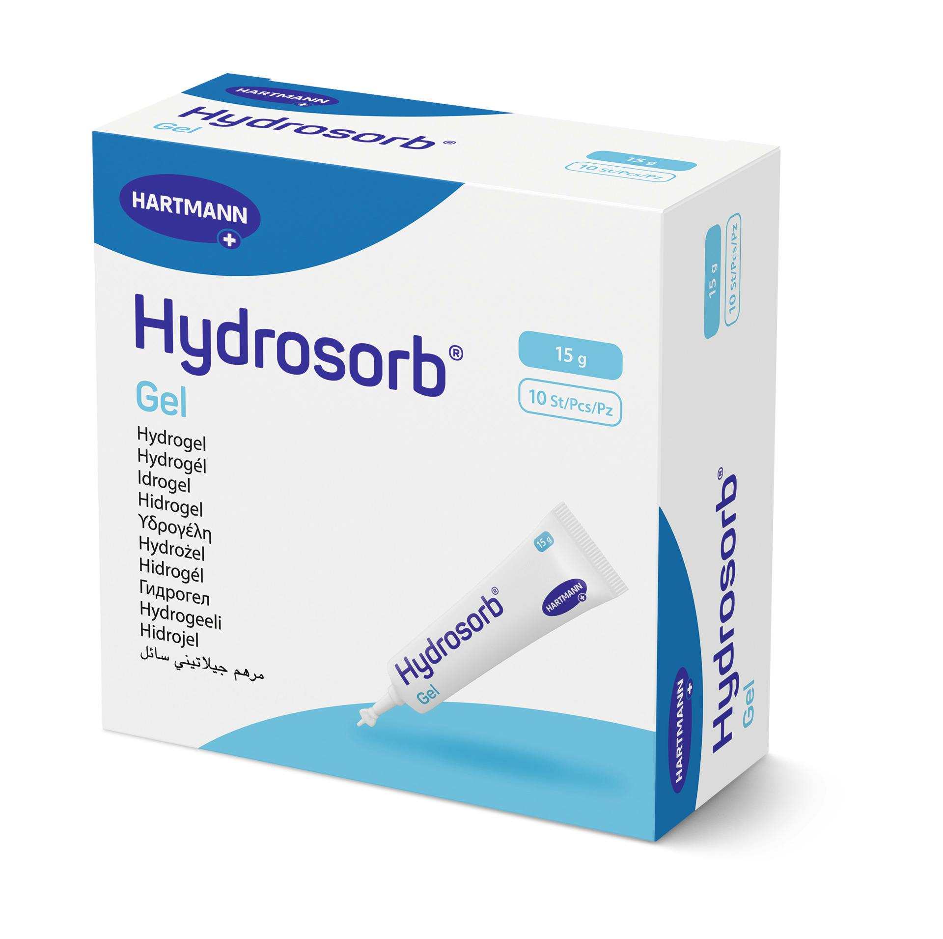 Hydrosorb Gel - Amorphes Hydrogel in Tuben zur feuchten Wundbehandlung Produktbild Web Groß Detailbild 2 L
