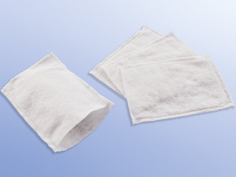 50 Stück Einmal-Waschhandschuhe - 14,5 cm x 22 cm aus farb- und parfümfreien Vliesstoff Produktbild