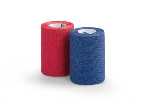 Peha-haft Color - Kohäsive, elastische Fixierbinden mit zweifachem Hafteffekt Produktbild Web Groß Detailbild 1 L