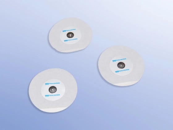 Einmal-EKG-Elektroden Typ 460 - Vlies mit Druckknopf und Wet-Gel, rund, 60 mm Produktbild