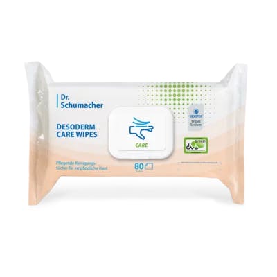 Descoderm Care Wipes - Pflegende Reinigungstücher für empfindliche Haut, Alkoholfrei Produktbild