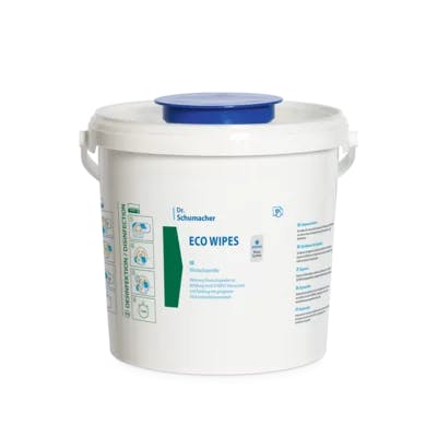 Eco Wipes Vliestuchspender-Eimer - Leer, weiß, rund, Fassungsvermögen 5 Liter Produktbild