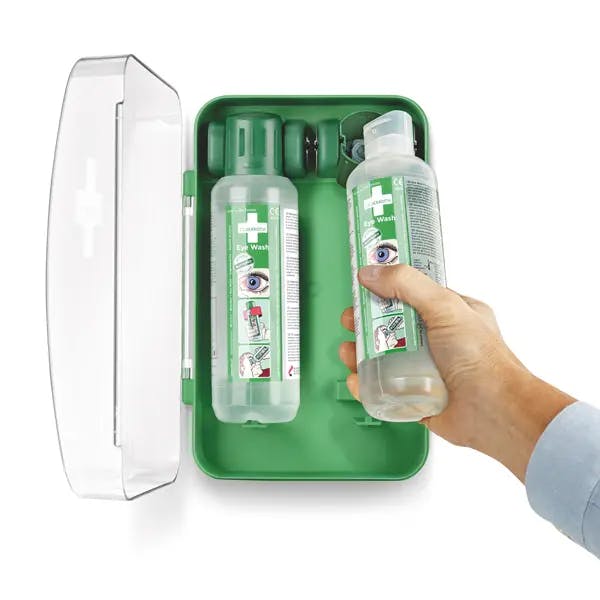 Cederroth Eye-Wash-Cabinet - Augenduschen-Wandhalter Produktbild Web Groß Detailbild 3 L