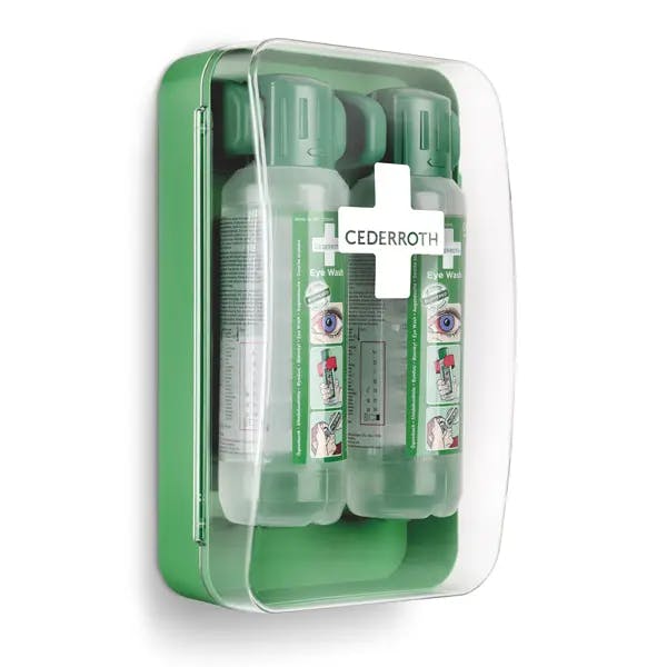Cederroth Eye-Wash-Cabinet - Augenduschen-Wandhalter Produktbild Web Groß Detailbild 2 L