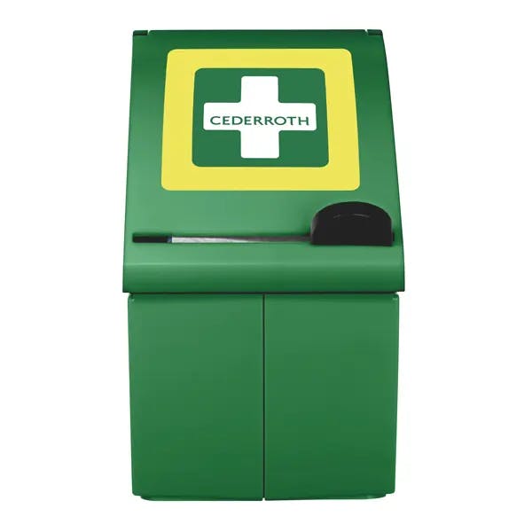 Cederroth Soft Foam Dispenser Blue - Spender mit Wandhalterung Produktbild Web Groß Detailbild 3 L