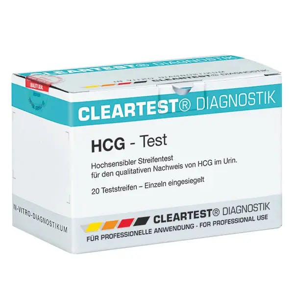 Cleartest HCG - Schwangerschafts-Teststreifen Produktbild Web Groß Detailbild 1 L