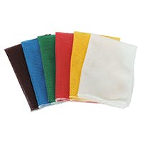 Wäschenetz 400 x 600 mm, weiß - Ohne Verschlussknebel und Reißverschluss Produktbild