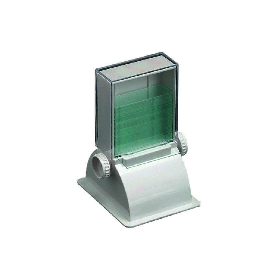 Objektträgerspender (Objektomat ) - für 72 Objekttäger, Entnahme durch seitliches Anfassen Produktbild