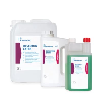 Descoton Extra - Flüssiges Konzentrat zur Instrumenten- und Flächendesinfektion Produktbild