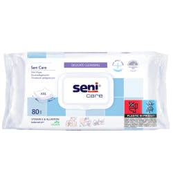 Seni Care Feuchtpflegetücher - 20 x 30 cm, zur sanften Reinigung der Haut Produktbild