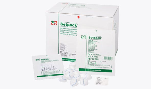 Setpack Tupfer RK - sterile Mulltupfer für den direkten Einsatz im OP Produktbild