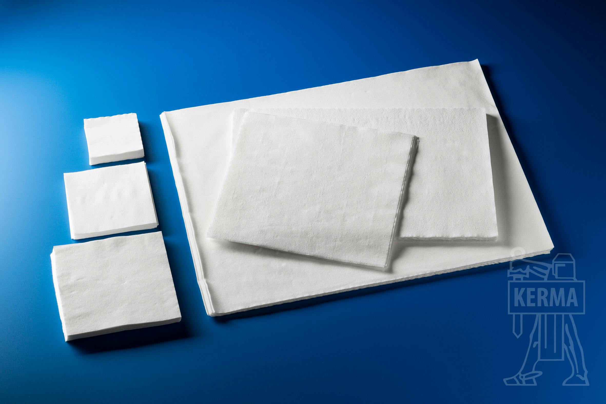 KERMA Verbandzellstoff gebleicht - Zuschnitte von 1 bis 10 Kliogramm im Karton Produktbild