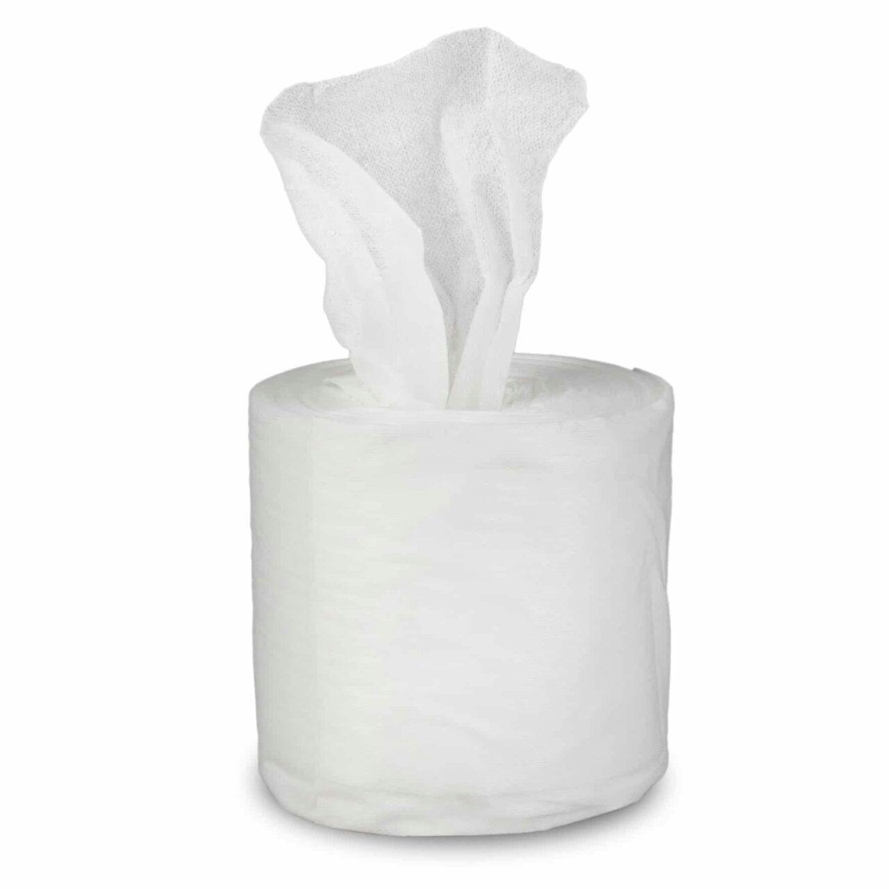Multitex Wipes Standard - Tuchrolle glatt, 30 x 30 cm, trocken, 100 Tücher/Rolle Produktbild