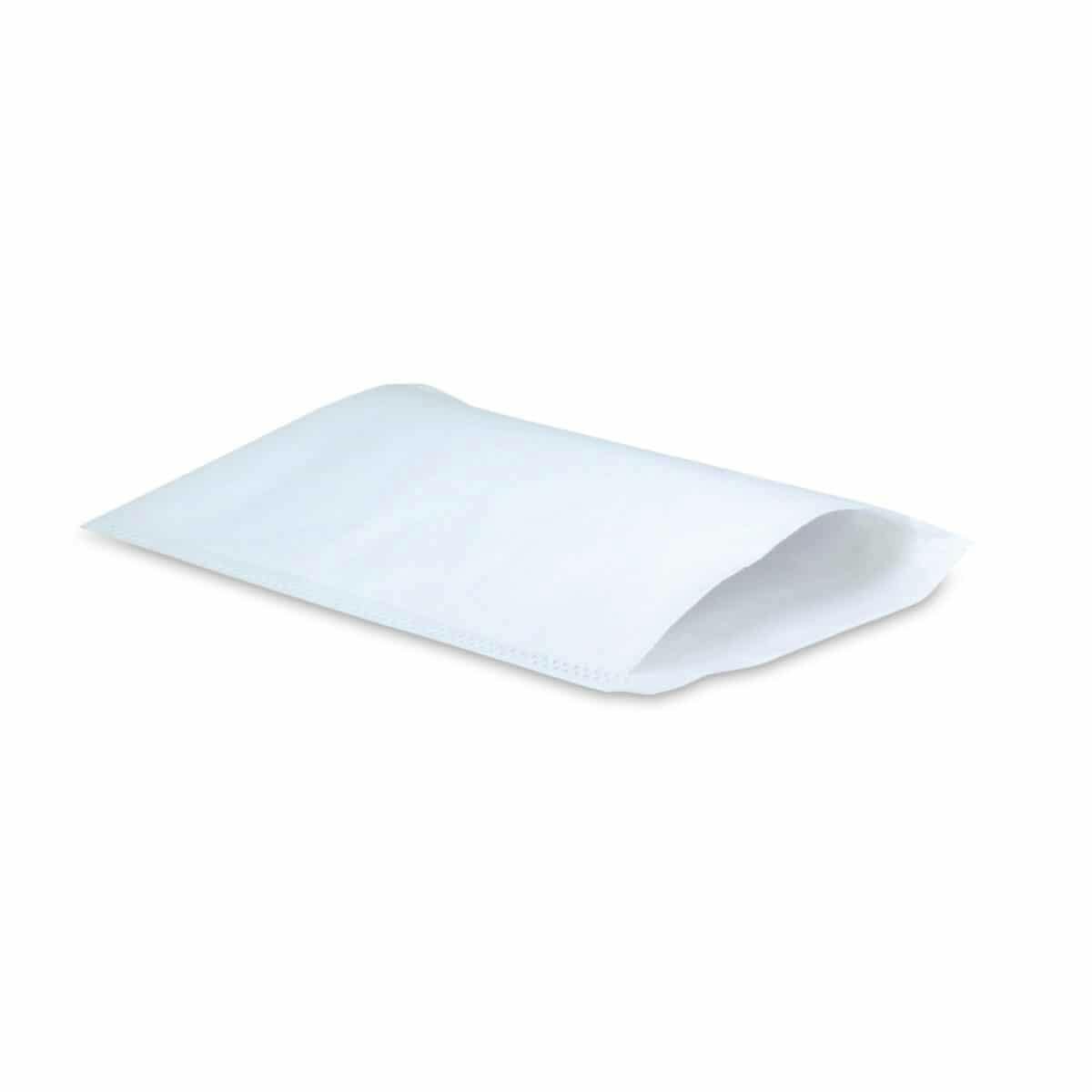 Unisan DeLuxe Waschhandschuhe - Mit großer Eingrifflasche, Aus Molton, Weiß, 15,5 x 23 Cm Produktbild Web Groß Detailbild 1 L
