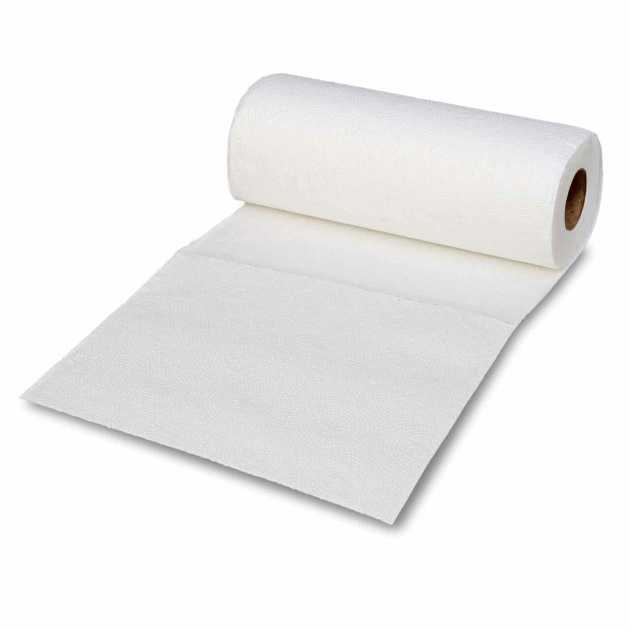 Küchenrollen - Weiß, 3-lagig, 51 Abrisse, 24 x 26 cm Produktbild