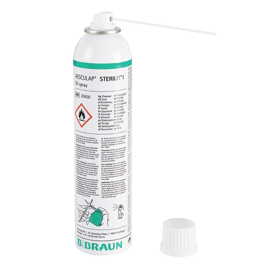 Aesculap Sterilit Ölspray 300 ml - Zur Pflege von chirurg. Instrumenten vor Sterilisation Produktbild Print Hauptbild L