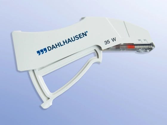 Hautklammergerät 35 - Einmalinstrument mit 35 W-Klammern Produktbild