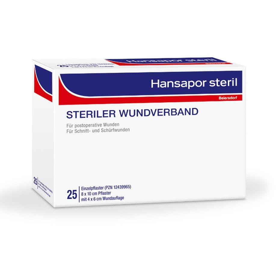 Hansapor steril - Wundverband für post-operative Wunden Produktbild Web Groß Detailbild 1 L