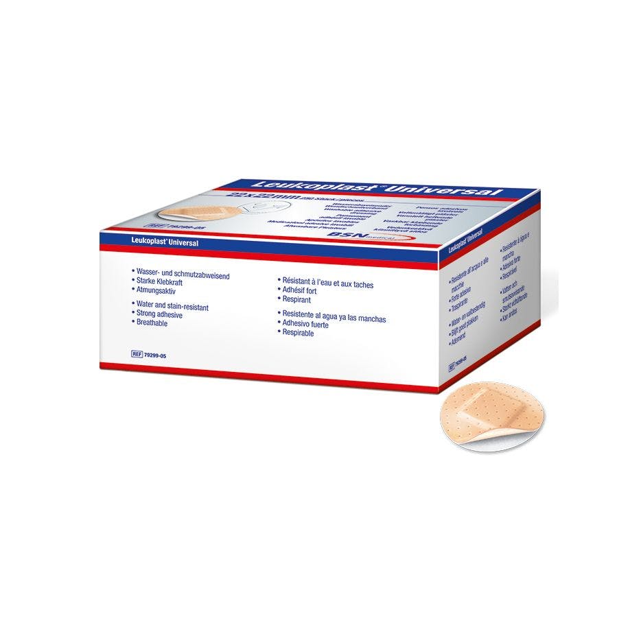 Leukoplast Universal Wundschnellverband - Hautfreundlich und atmungsaktiv Produktbild Web Groß Detailbild 2 L