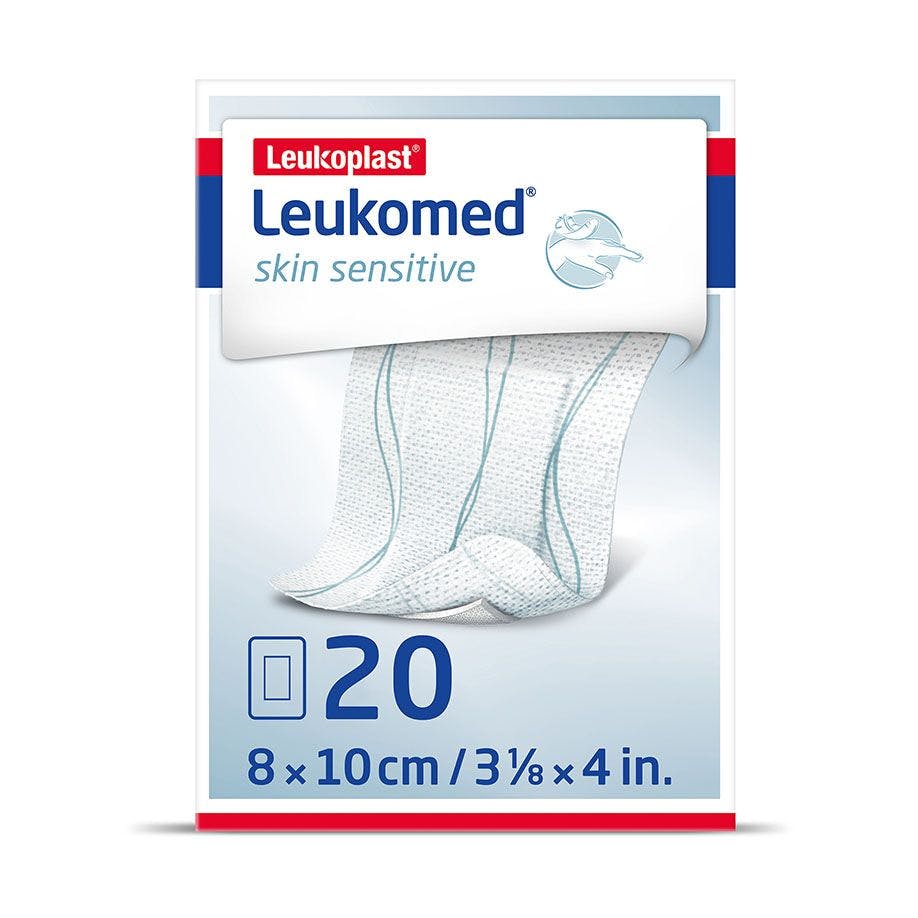 Leukomed skin sensitive Wundverband - Steril, Atmungsaktiv, Geringes Allergierisiko Produktbild Web Groß Detailbild 3 L