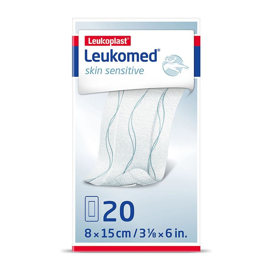 Leukomed skin sensitive Wundverband - Steril, Atmungsaktiv, Geringes Allergierisiko Produktbild Web Groß Detailbild 4 L