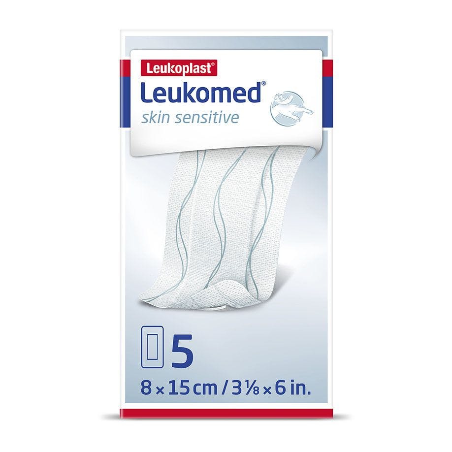 Leukomed skin sensitive Wundverband - Steril, Atmungsaktiv, Geringes Allergierisiko Produktbild Web Groß Detailbild 1 L