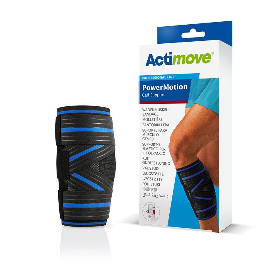 Actimove PowerMotion Wadenbandage - schwarz/blau Produktbild