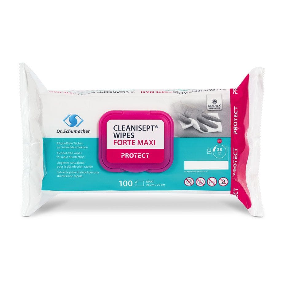 Cleanisept Wipes Forte - Desinfektionstücher, Maxi Spenderpack Produktbild