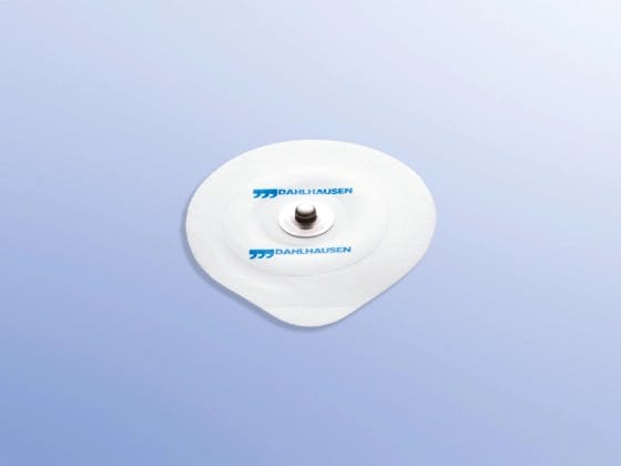 Einmal-EKG-Elektroden Typ 405 - PE-Schaumstoff mit Druckknopf, oval, 45 mm Produktbild