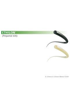 Ethilon schwarz - Steriles Nahtmaterial für medizinische und mikrochirurgische Eingriffe Produktbild