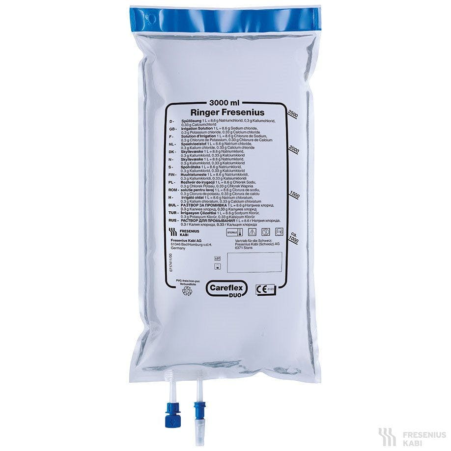 Ringerlösung Careflex Duo Beutel - Lösung zum Freispülen des Operationsgebietes, 3.000 ml Produktbild