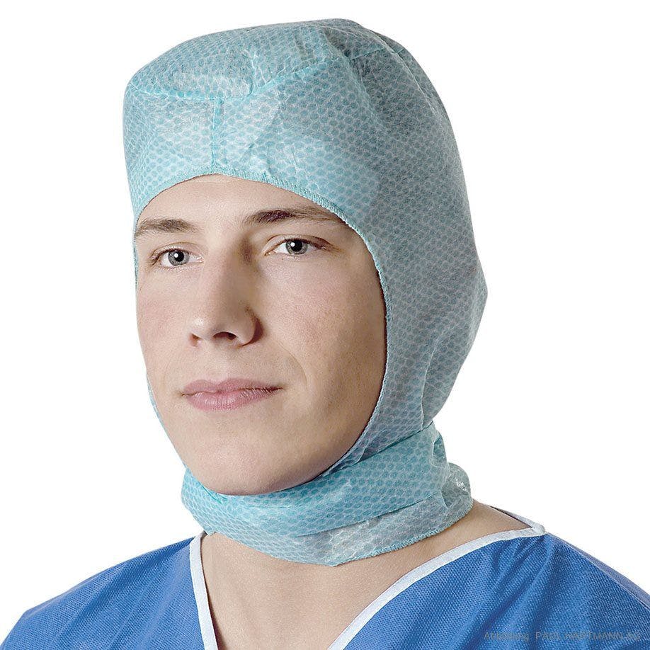 Foliodress Cap Comfort Astro Plus - OP Hauben in Helmform mit integriertem Schweißband Produktbild Web Groß Detailbild 1 L