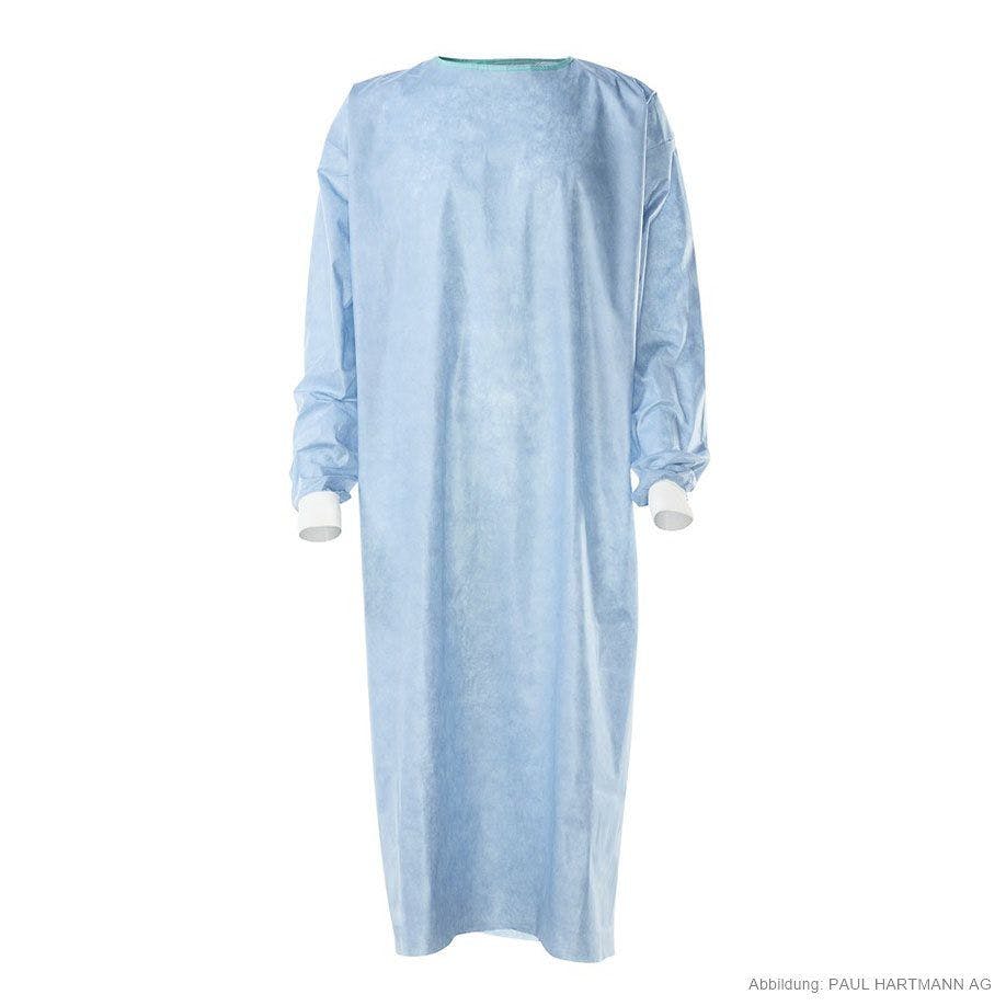 Foliodress gown Protect Basic OP-Bindemantel steril Produktbild Web Groß Detailbild 1 L