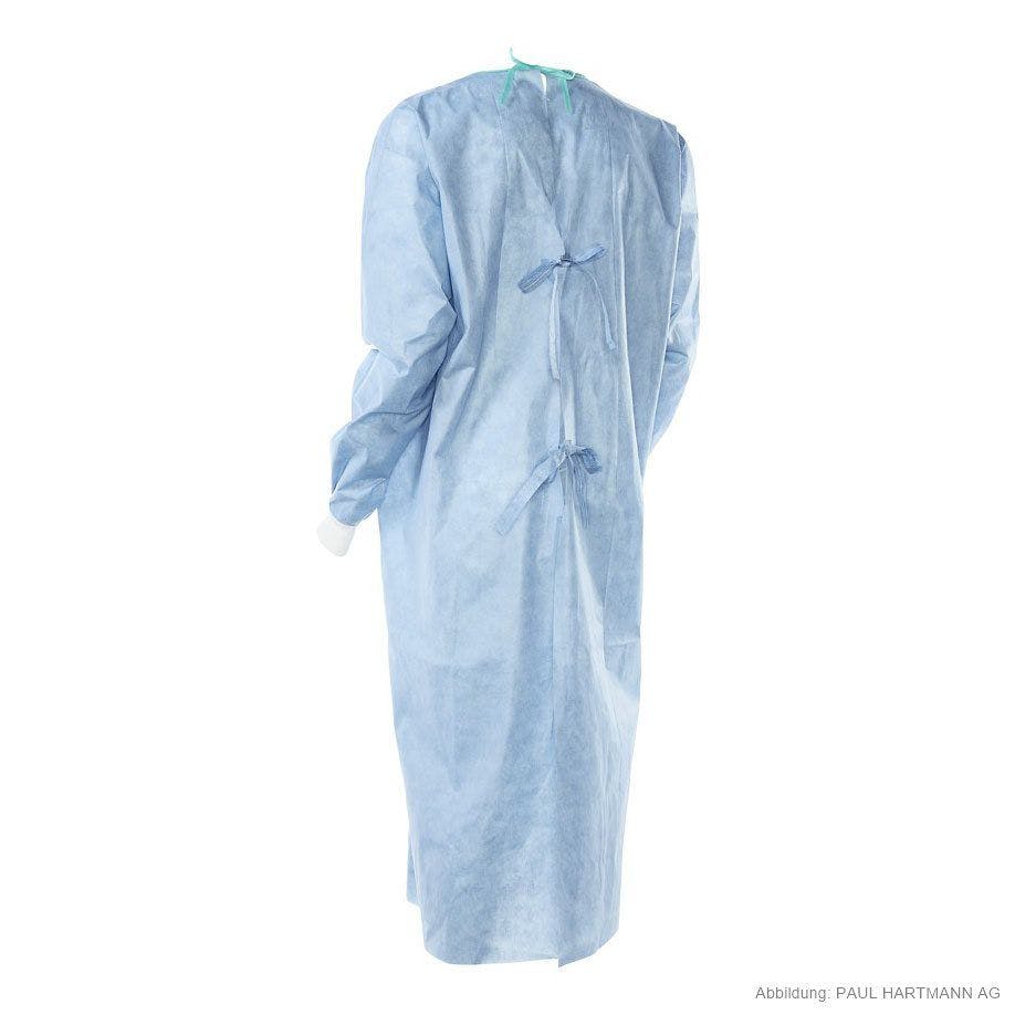 Foliodress gown Protect Basic OP-Bindemantel steril Produktbild Web Groß Detailbild 3 L